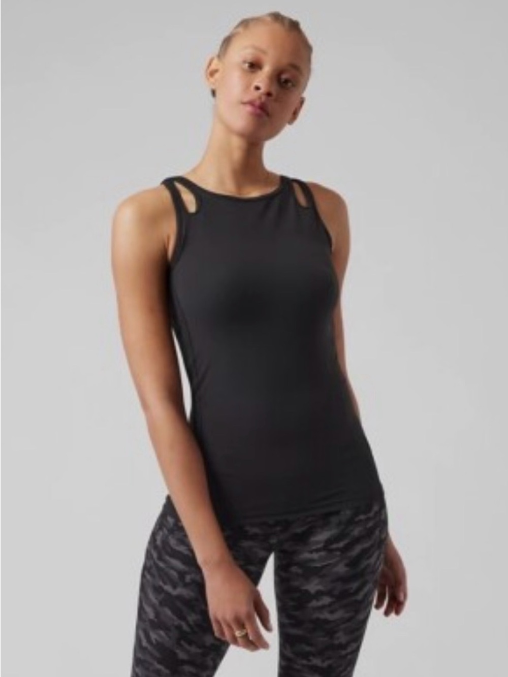 Athleta  Shanti Asana Tank Top Size L